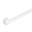 Cole-Parmer 175 Pound Nylon Cable Zip Ties, 33" L, White; 50/Bag
