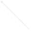 Cole-Parmer 40 Pound Nylon Cable Zip Ties, 6.0" L, White; 1000/PK