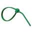 Cole-Parmer 18 Pound Nylon Cable Zip Ties, 4" L, Green; 1000/PK