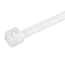 Cole-Parmer 8 Pound Polypropylene Heat-Resistant Cable Zip Ties, 4" L, White; 1000/PK