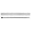 Cole-Parmer 25 Pound Polypropylene Heat-Resistant Cable Zip Ties, 8" L, Black; 1000/PK