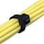 Cole-Parmer 25 Pound Polypropylene Heat-Resistant Cable Zip Ties, 8" L, Black; 1000/PK