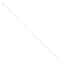 Cole-Parmer 18 Pound Nylon Cable Zip Ties, 8.0" L, White; 100/CS