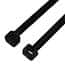 Cole-Parmer 120 Pound Nylon Cable Zip Ties, 14.5" L, Black; 50/CS
