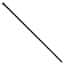 Cole-Parmer 120 Pound Nylon Cable Zip Ties, 14.5" L, Black; 50/CS