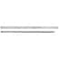 Cole-Parmer 120 Pound Nylon Cable Zip Ties, 17.0" L, Black; 50/CS
