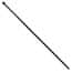 Cole-Parmer 120 Pound Nylon Cable Zip Ties, 17.0" L, Black; 50/CS