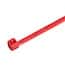 Cole-Parmer 18 Pound Nylon Cable Zip Ties, 4.0" L, Red; 100/CS