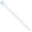 Cole-Parmer 40 Pound Nylon Reusable Releasable Cable Zip Ties, 4.5" L, White; 100/CS