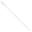 Cole-Parmer 50 Pound Nylon Mountable Cable Zip Ties, 8.0" L, White; 100/CS