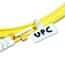 Cole-Parmer 18 Pound Nylon Identification Cable Zip Ties, 4.5" L, White; 100/CS