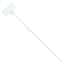 Cole-Parmer 18 Pound Nylon Identification Cable Zip Ties, 4.5" L, White; 100/CS