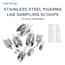 Cole-Parmer Pharma Lab Sampling Scoops, 316L Stainless Steel, 1250 mL (42.27 oz)