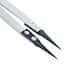 Cole-Parmer 5CF.SA.1 Stainless Steel Tweezers w/ Very Sharp, Tapered, Fine, Plastic Tips