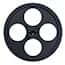 Cole-Parmer Contact Tachometer Linear Speed Wheel, 12" Dia