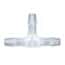Cole-Parmer VapLock™ Fitting, Polypropylene, Tee, Hose Barb Union, 1/8" ID; 1/EA