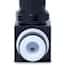 Cole-Parmer PTFE Metering Valve, Medium Range, 1/8" NPT(F), 3000 mL/min Air, 180 mL/min Water