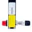 Cole-Parmer Variable Area Flowmeter, 316 Stainless Steel, Stainless Steel Float, 1/8" NPT(F), 262 mL/min. (Air), 4.9 mL/min. (H2O), Hi-Res Valve