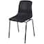 Cole-Parmer Non-Adjustable Anti-Static Chair, Black, Conductive PP