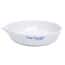 Cole-Parmer Porcelain Flat-Form Evaporating Dish, 80 mL, 6/pk