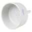 Cole-Parmer Buchner Funnels, Porcelain, 3 mL; 12/PK