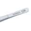 Cole-Parmer Stainless Steel Tweezers, w/ Pin, Bent Tips, Serrated, 152mm