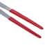Cole-Parmer Stainless Steel Tweezers, PVC Coated Tips, Serrated Grip, 203mm