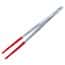 Cole-Parmer Stainless Steel Tweezers, PVC Coated Tips, Serrated Grip, 203mm
