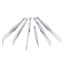 Cole-Parmer Stainless Steel Tweezers, Set of 6 w/Pouch
