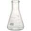 Cole-Parmer Glass Erlenmeyer Flasks, Graduated, Heavy Rim, 50 mL (1.7 oz); 12/Pk