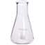 Cole-Parmer Glass Erlenmeyer Flasks, Graduated, Heavy Rim, 125 mL (4 oz); 12/Pk