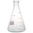 Cole-Parmer Glass Erlenmeyer Flasks, Graduated, Heavy Rim, 2000 mL (64 oz); 1/Pk