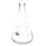 Cole-Parmer Glass Erlenmeyer Flasks, Graduated, Heavy Rim, 4000 mL (135 oz); 1/Pk