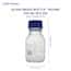 Cole-Parmer Glass Media Bottles, Class A, Round, 250 mL (8.5 oz); 10/Pk