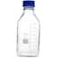 Cole-Parmer Glass Media Bottles, Class A, Square, 1000 mL (33.8 oz); 10/PK