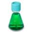 Cole-Parmer Sterile Erlenmeyer Flasks, Polycarbonate, Vent Cap, 125mL (4 oz); 24/Cs
