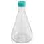 Cole-Parmer Sterile Erlenmeyer Flasks, Polycarbonate, Vent Cap, 2000mL (64 oz); 6/Cs