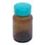 Cole-Parmer GLC-02083 Economy Pre-Cleaned Wide-Mouth Bottle, Amber Glass, 30mL; 24/CS