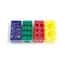 Cole-Parmer 4-Way Modular Tube Rack w/Tray, PP, Assorted Colors