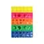 Cole-Parmer 4-Way Interlock Tube Rack, PP, Fluorescent Colors; 5/PK