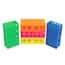 Cole-Parmer 4-Way Interlock Tube Rack, PP, Fluorescent Colors; 5/PK
