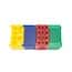 Cole-Parmer 4-Way Revolver Workstation Tube Rack, PP, Assorted Colors