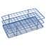 Cole-Parmer Coated Wire Tube Rack, 10-13mm, 6x12, Blue