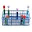 Cole-Parmer Coated Wire Tube Rack, 10-13mm, 6x12, Blue