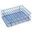 Cole-Parmer Coated Wire Tube Rack, 10-13mm, 9x12, Blue