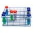 Cole-Parmer Coated Wire Tube Rack, 25-30mm/50mL, 6x8, Blue