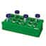Cole-Parmer Pop-Up Tube Rack, 50 mL, Green; 2/PK
