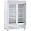 Cole-Parmer Standard Refrigerator, 2 Glass Doors, 1°C to 10°C, 49 cubic ft, 120V