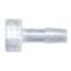 Cole-Parmer Luer to Hose Barb Fitting, Straight Adapter, Animal-Derivative-Free Polypropylene, Cleanroom Packed, Large Bore Male Luer x 5/16" ID; 10/Pk