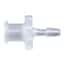 Cole-Parmer Luer to Hose Barb Fitting, Straight Adapter, Animal-Derivative-Free Polypropylene, Cleanroom Packed, Female Luer x 1/16" ID; 10/Pk